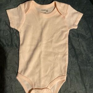 Bebe Light Peach Baby Bodysuit